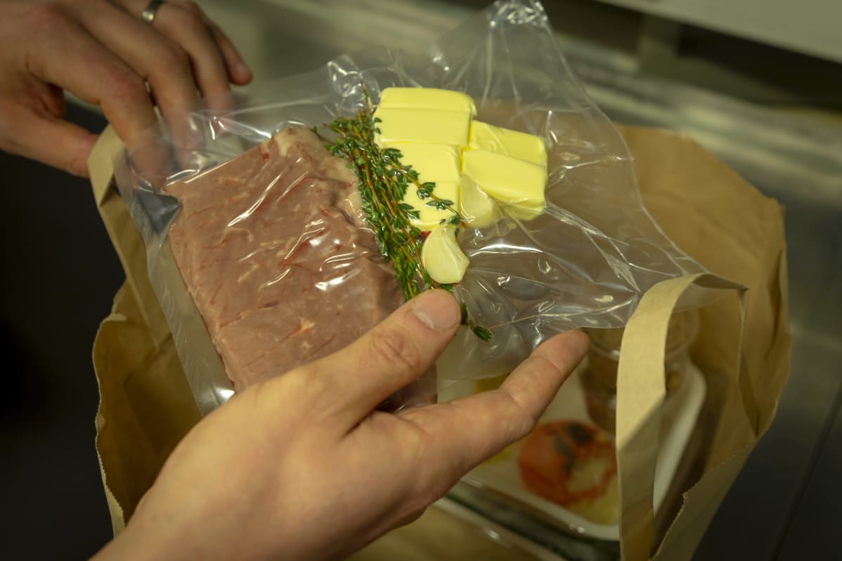 Ravintola Olon ruokakassin pihvi.