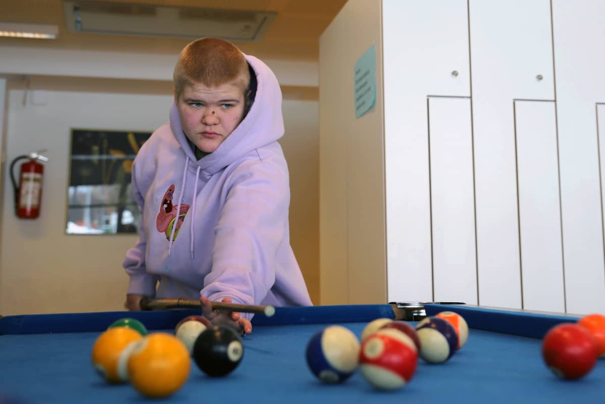 Kerimäen koulun ysiluokkalainen Milla Martikainen