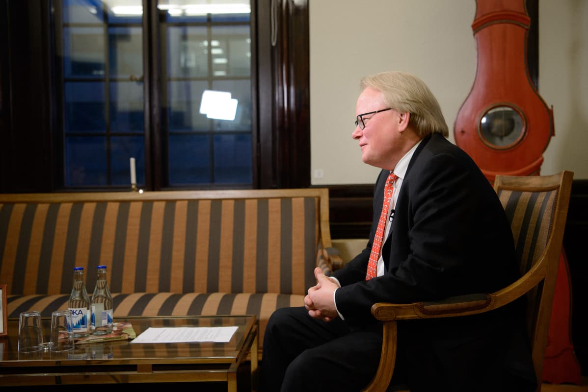Puolustusministeri Peter Hultqvist.