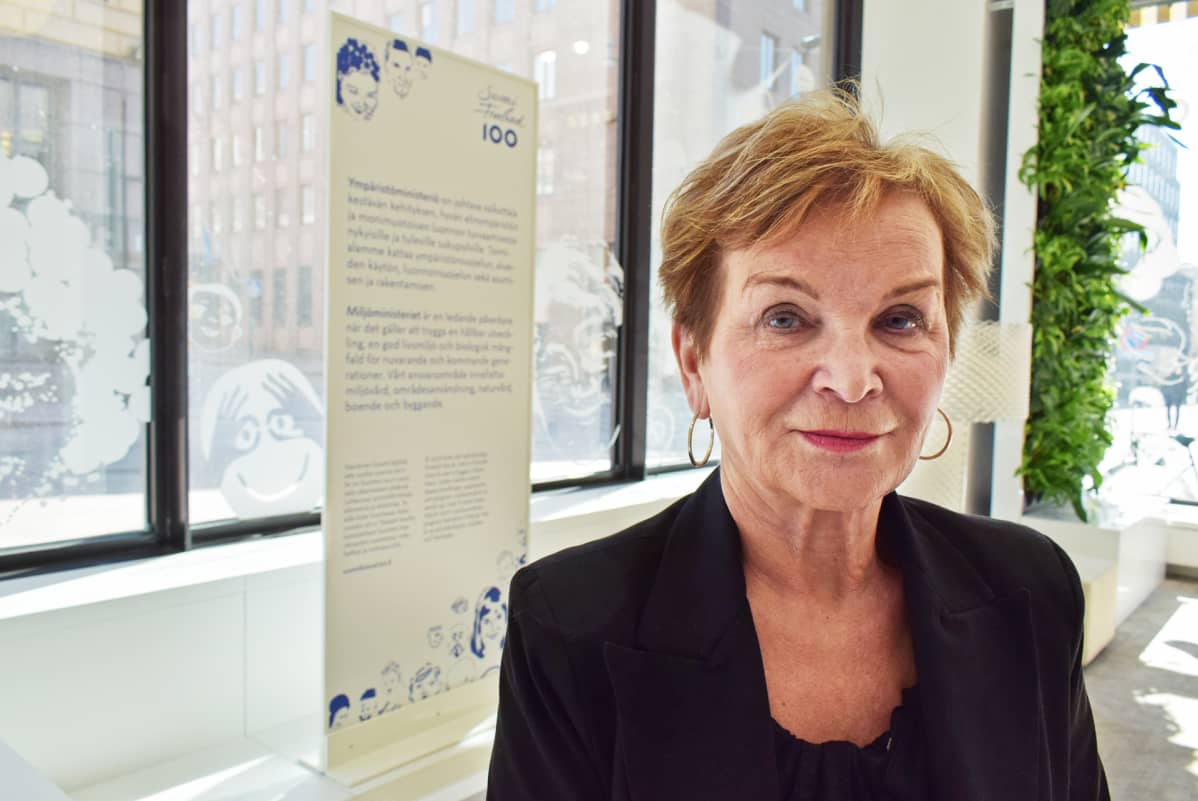 Hannele Pokka, ympäristöministeriön kansliapäällikkö.