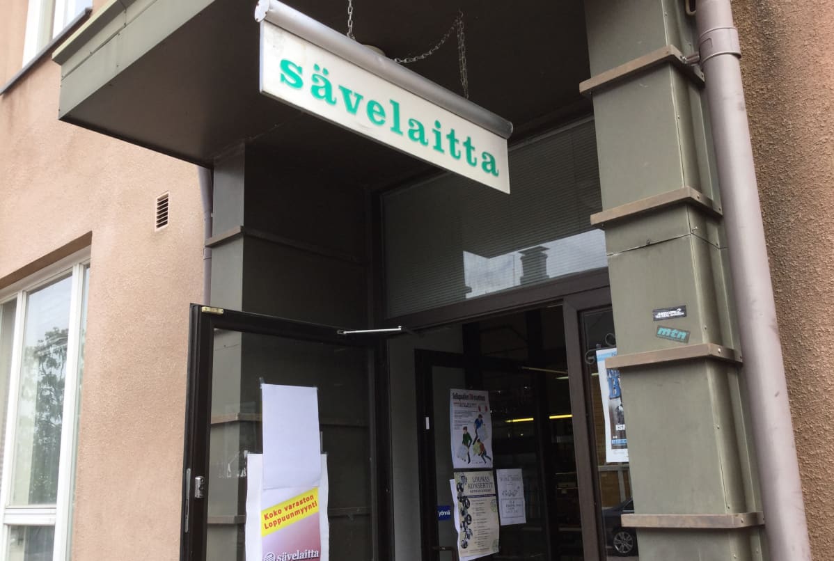 Sävelaitan ovi auki