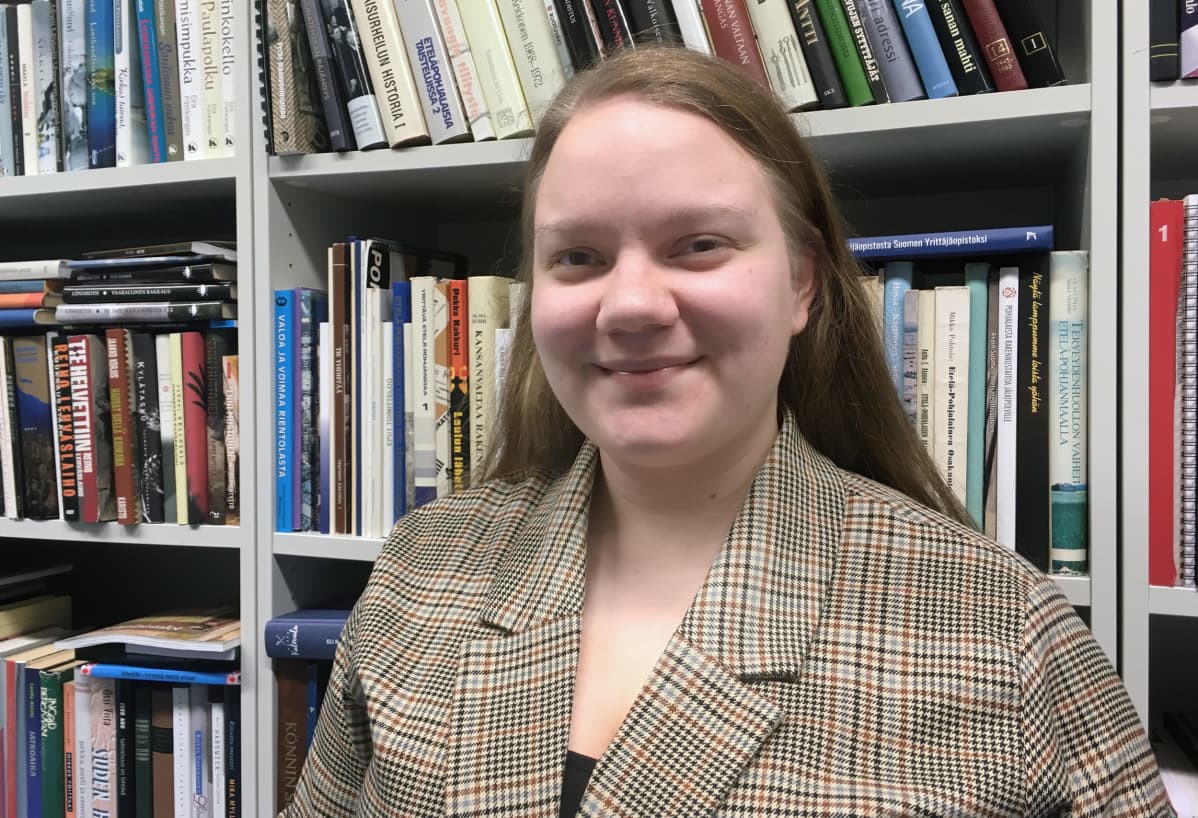 Roosa Pajunen on Suomen Lukiolaisten liiton uusi puheenjohtaja.