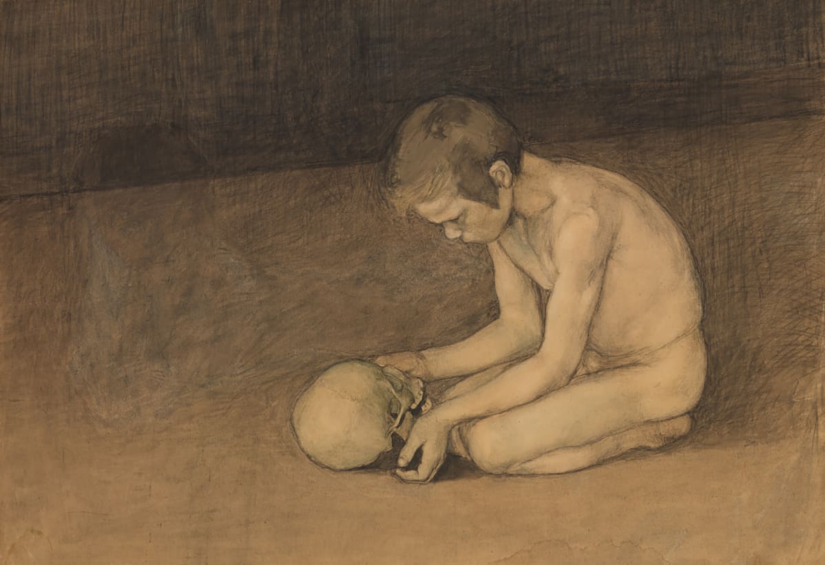 Magnus Enckell: Poika ja pääkallo
