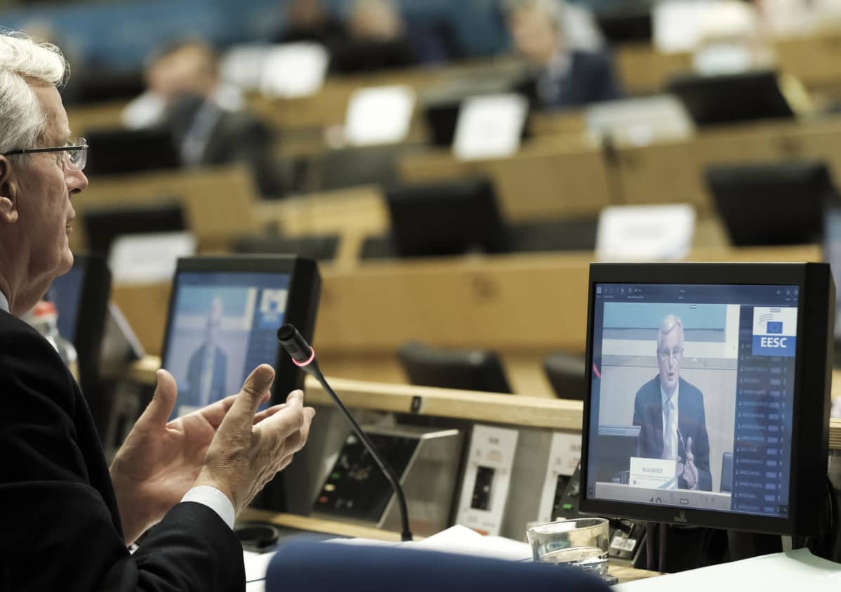 EU:n brexit-pääneuvottelija Michel Barnier.