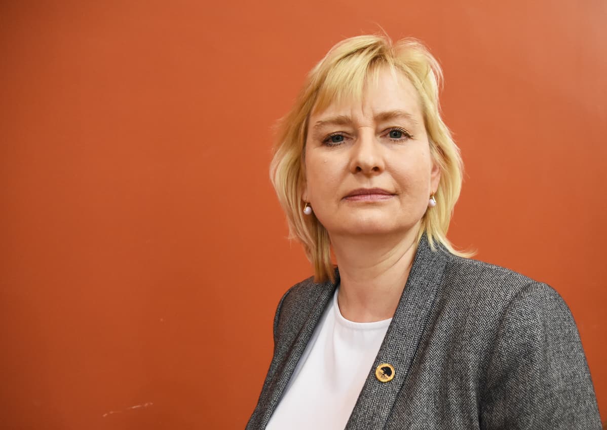 Uuden konservatiivisen puolueen kansanedustaja Juta Strike