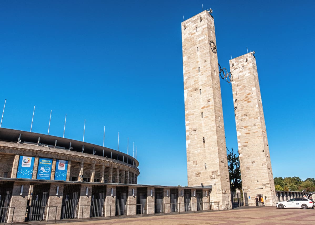 Berliinin olympiastadionin portti