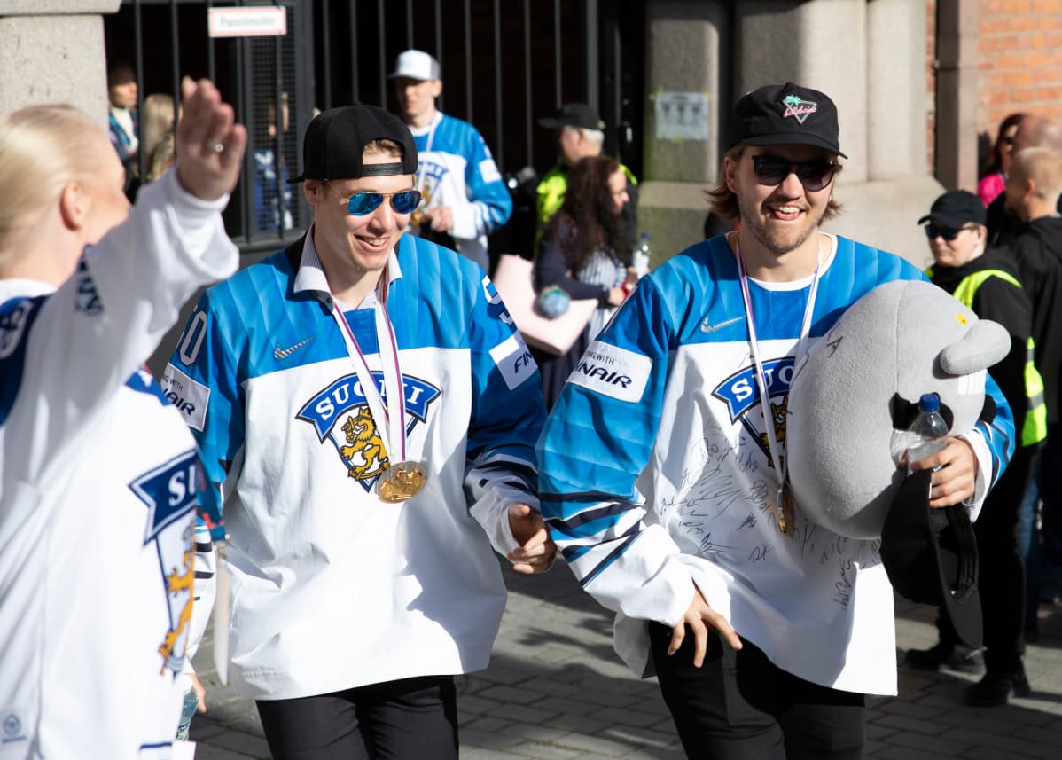 Leijonat MM-kultajuhla Tampere
