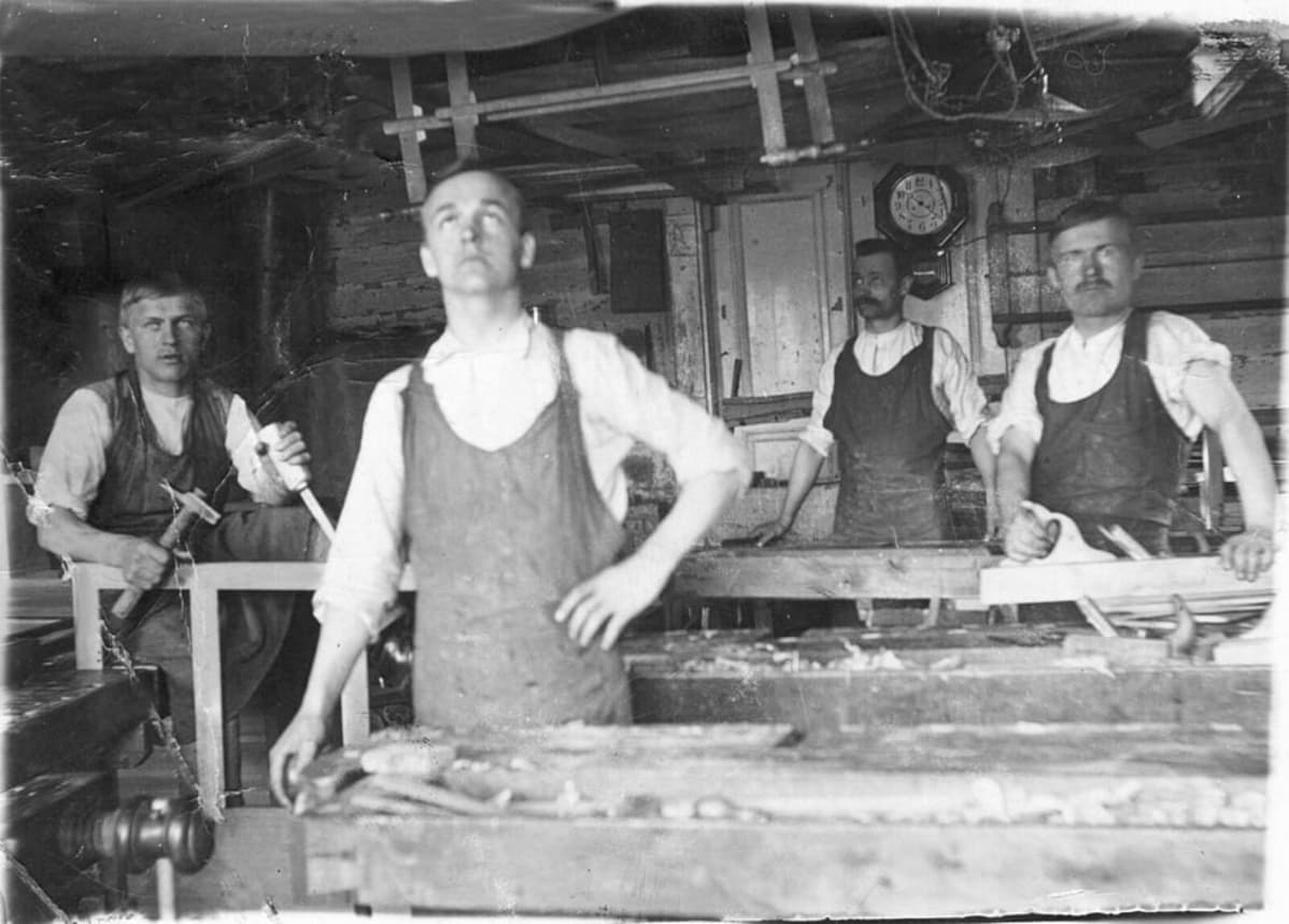 Julius Kutvonen oppipoikana