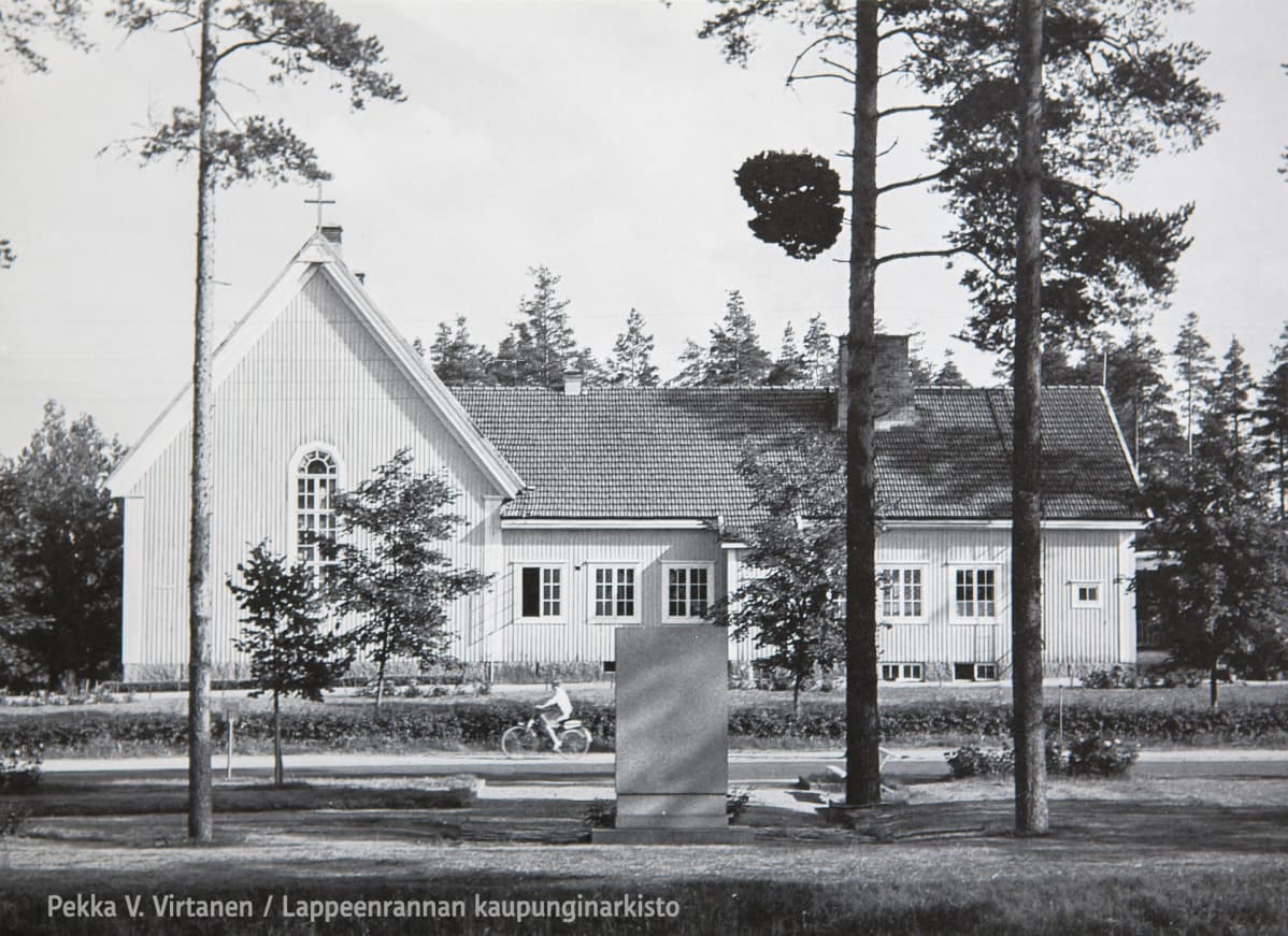 Lauritsalan vanha seurakuntatalo.