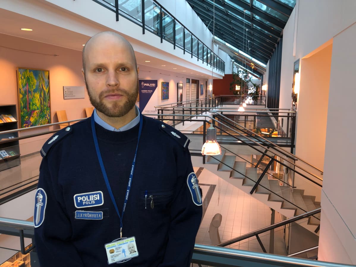 Poliisi Janne Kyrönviita.