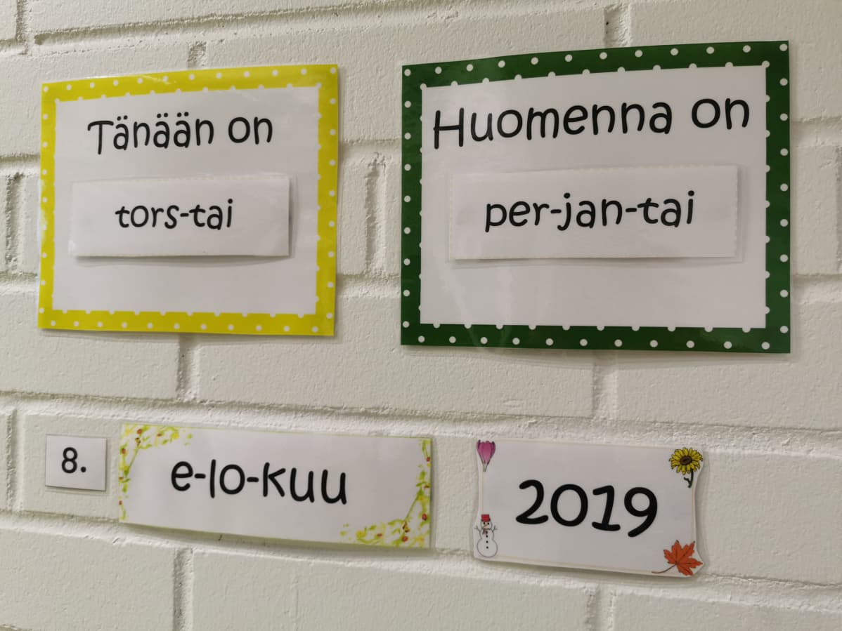 Juulia Järvistön luokka on valmiina.