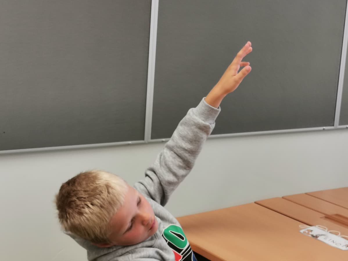 Koulunalku viittaminen
