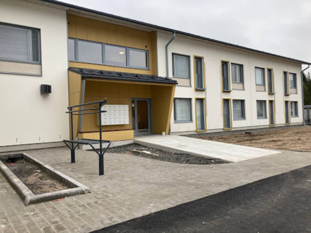 Opiskelija-asuntola ulkoa.