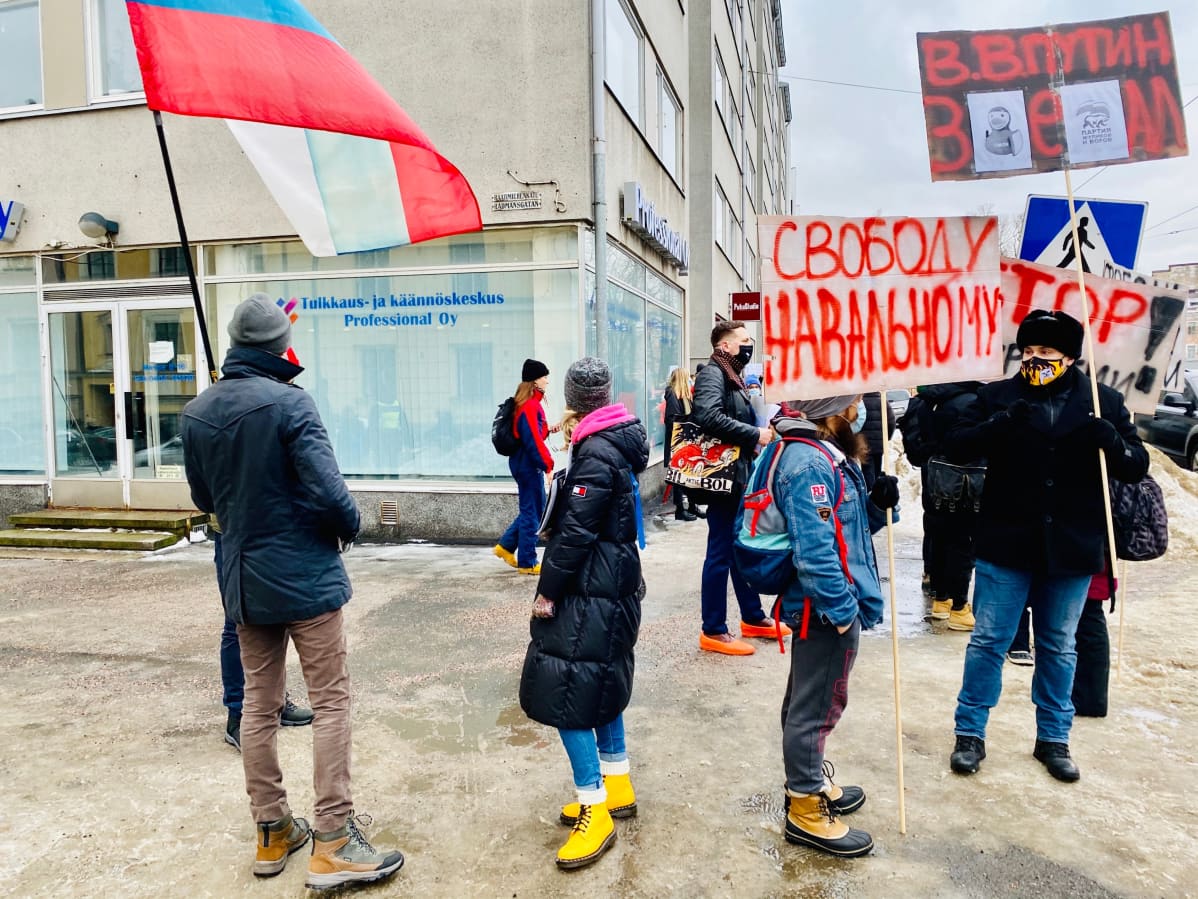 mielenosoitus navalnyi