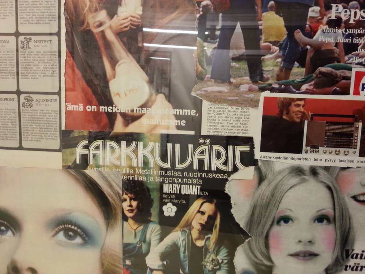 Retroilija etsii vaikutteita vanhoista aikakauslehdistä.