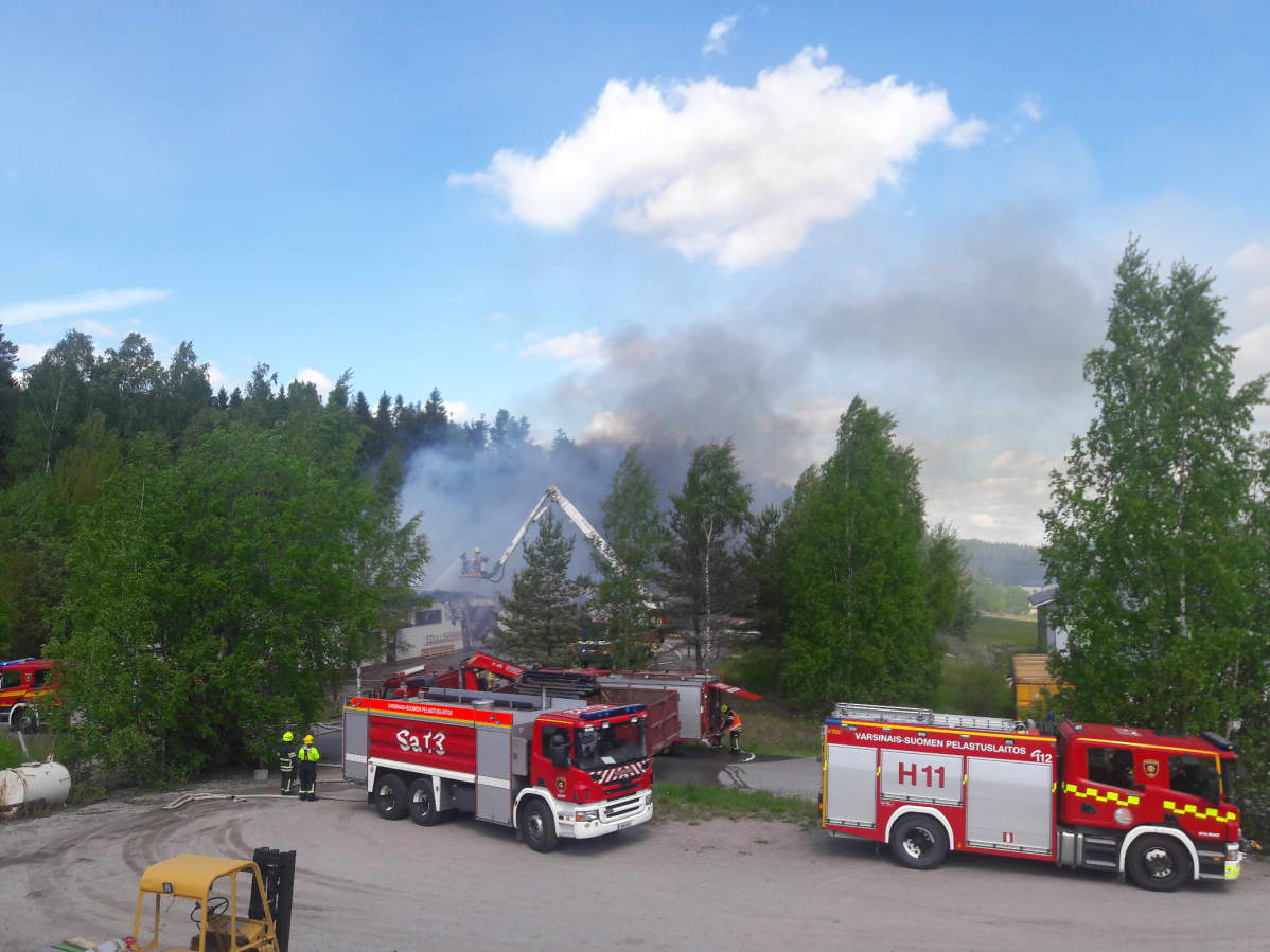 Tulipalo Salo Halikko Piisitie