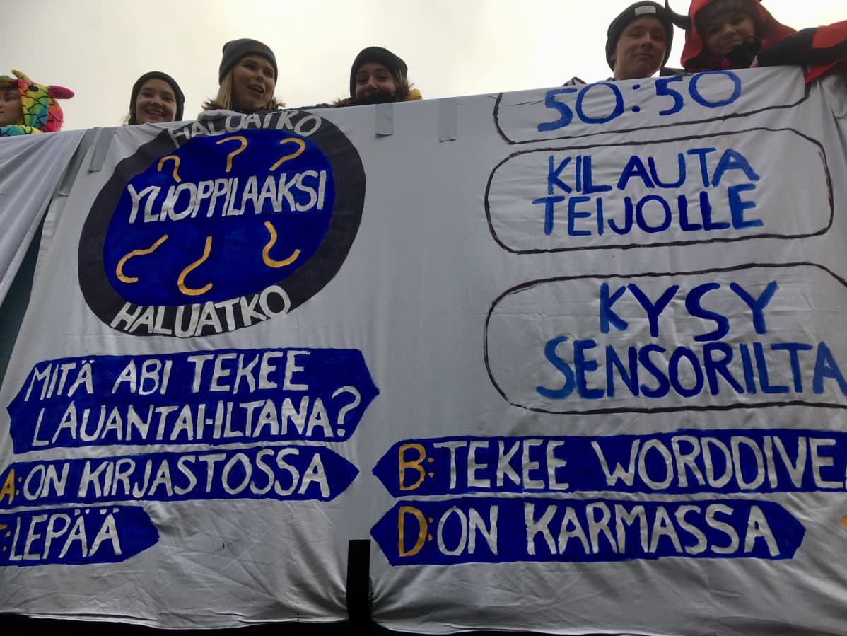 Seinäjoen lukien penkkariajelu 13. helmikuuta 2020
