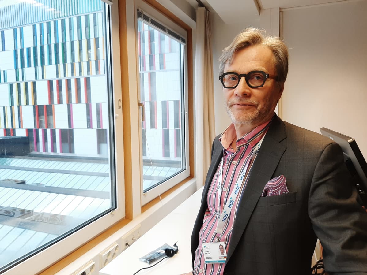 Chefsöverläkaren Markku Mäkijärvi, HUS.