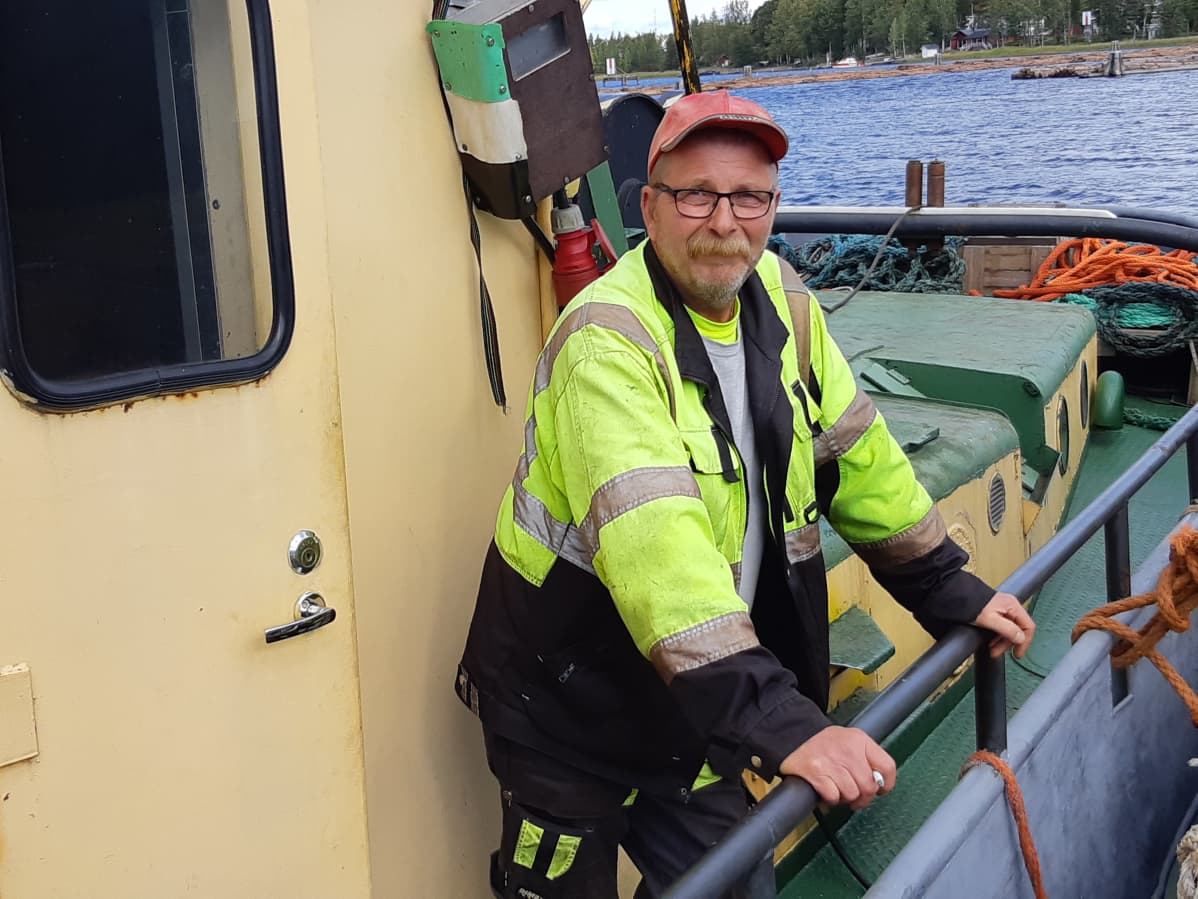 Kari Friberg Hinaaja Ollin päällikkö, perämies.