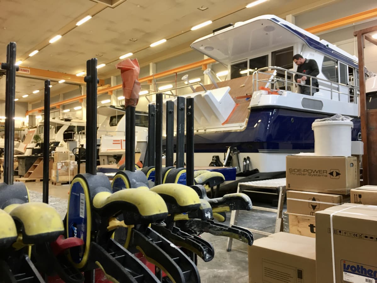 linex boatin tehdas yleiskuva