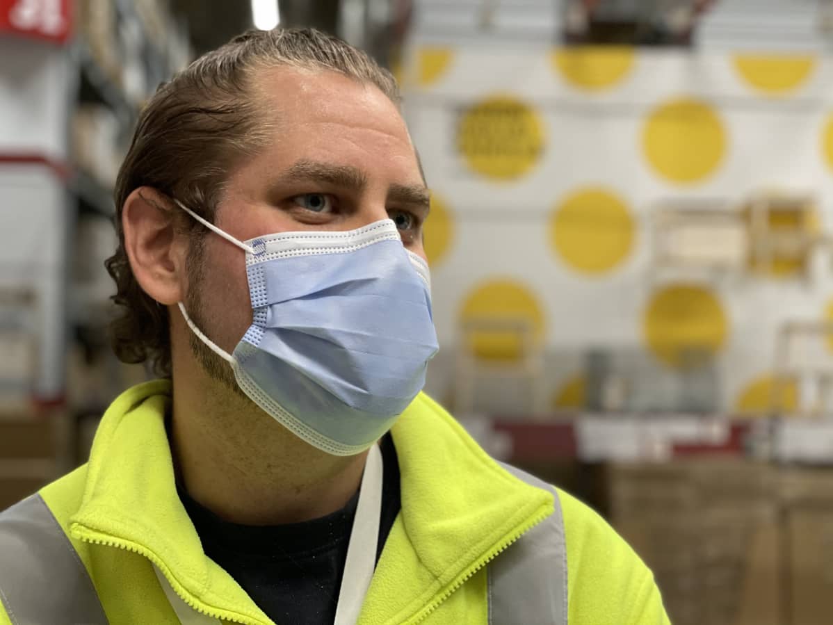 Kuopion Ikean logistiikkapäällikkö Pekka Järveläinen.