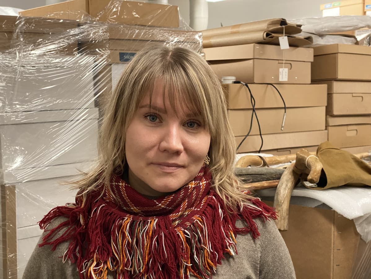 Saamelaismuseo Siidan amanuenssi Anni Guttorm.