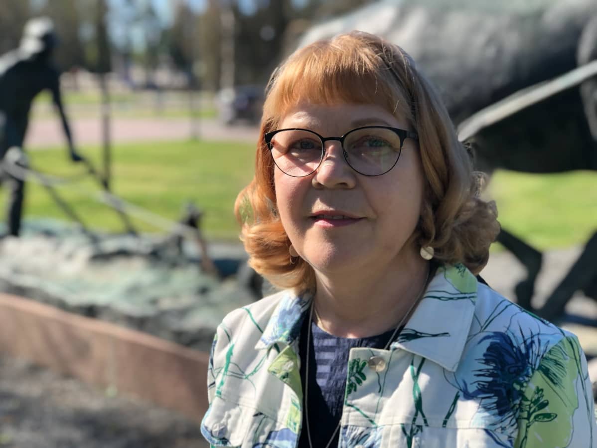 Harjavallan kaupunginhallituksen puheenjohtaja Pirjo-Riitta Tuomela (sd.)