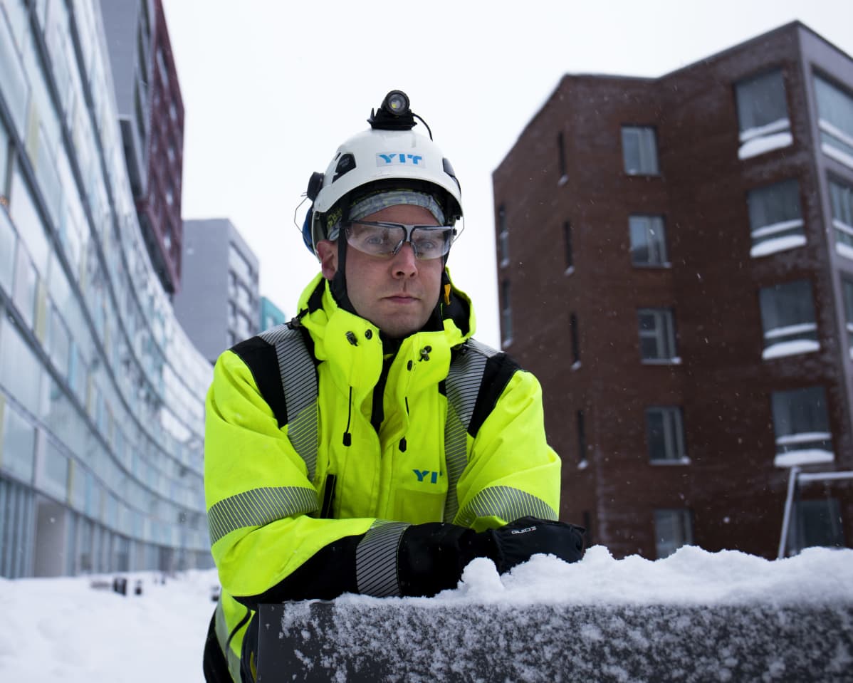 Heikki Sirén, vastaava työnjohtaja, YIT