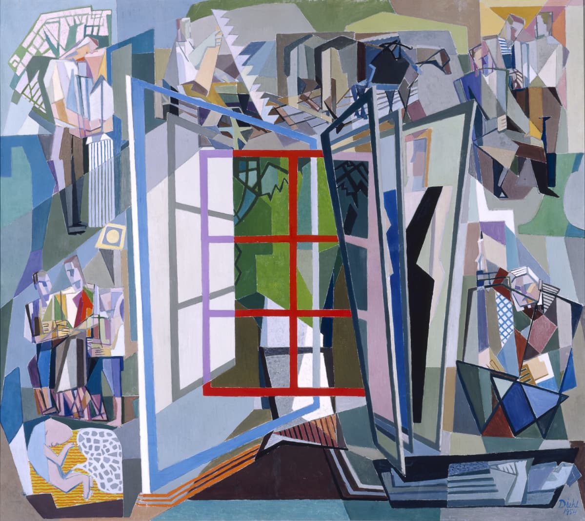 Gösta Diehl: Ihmisen vaellus, 1954
