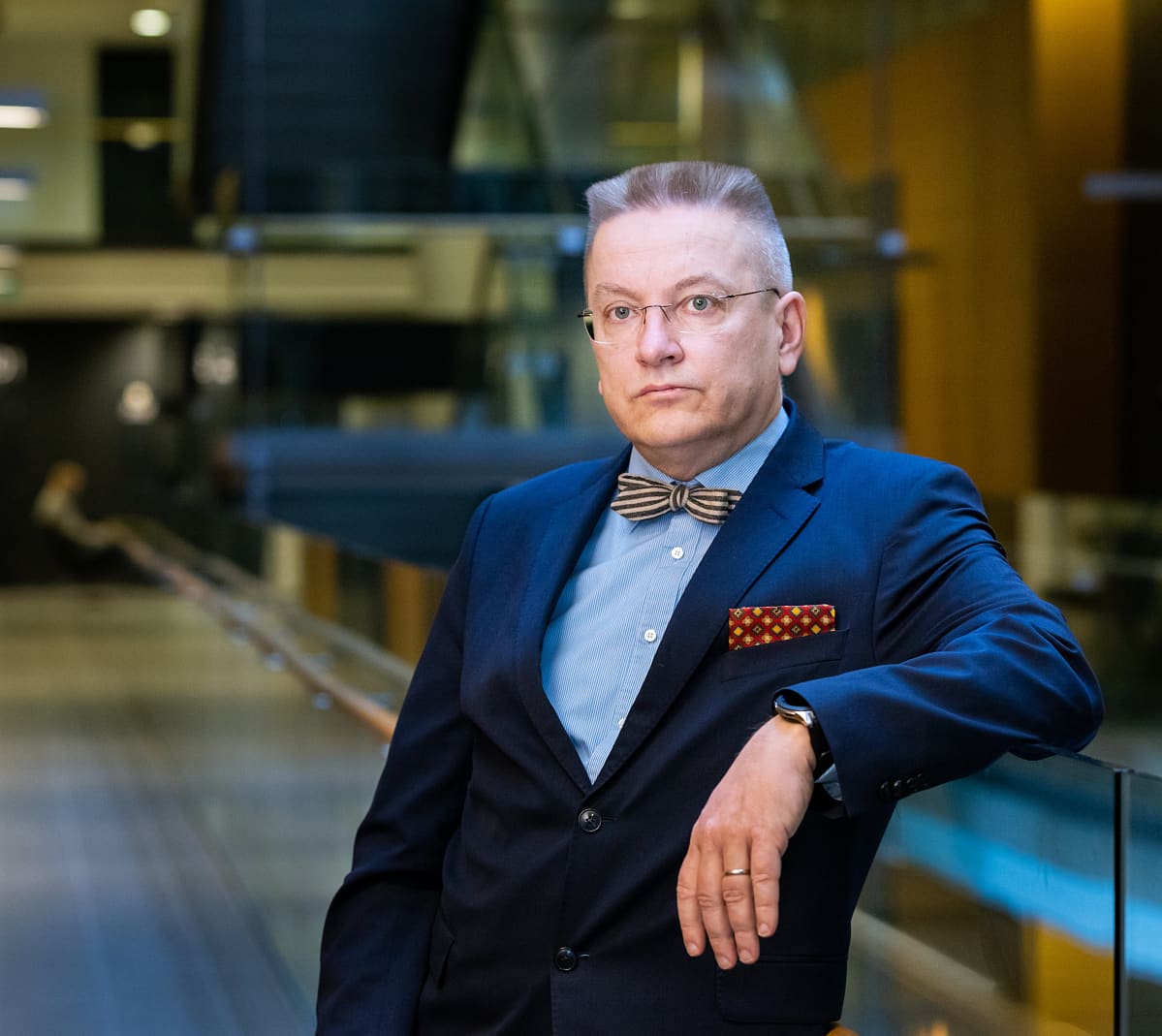 Markku Fredman Helsingin oikeustalolla