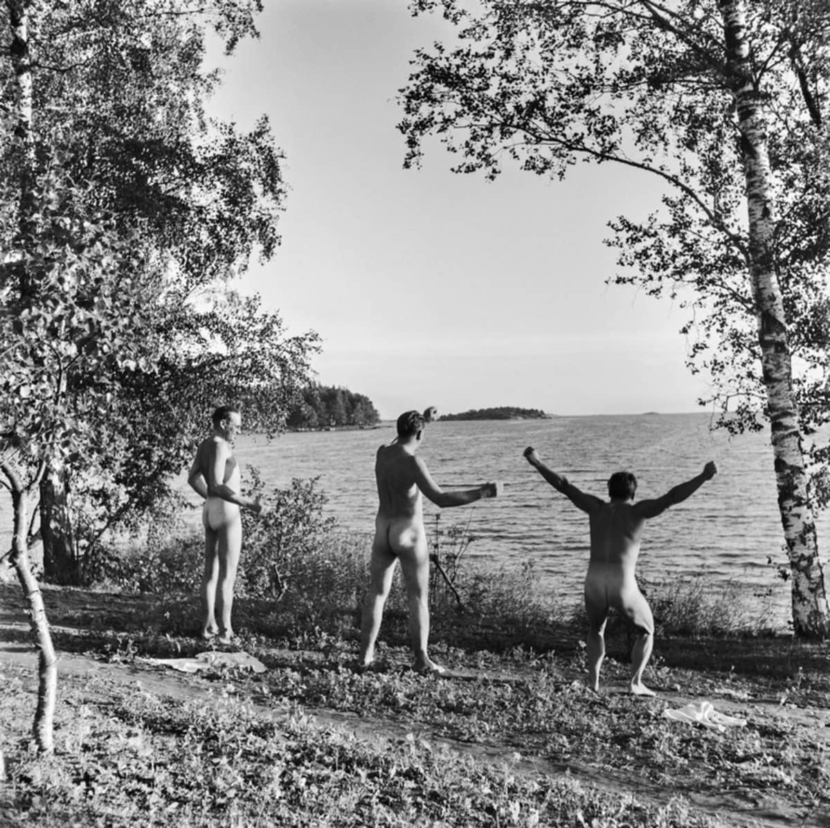 Viilentyjiä saunan jälkeen
