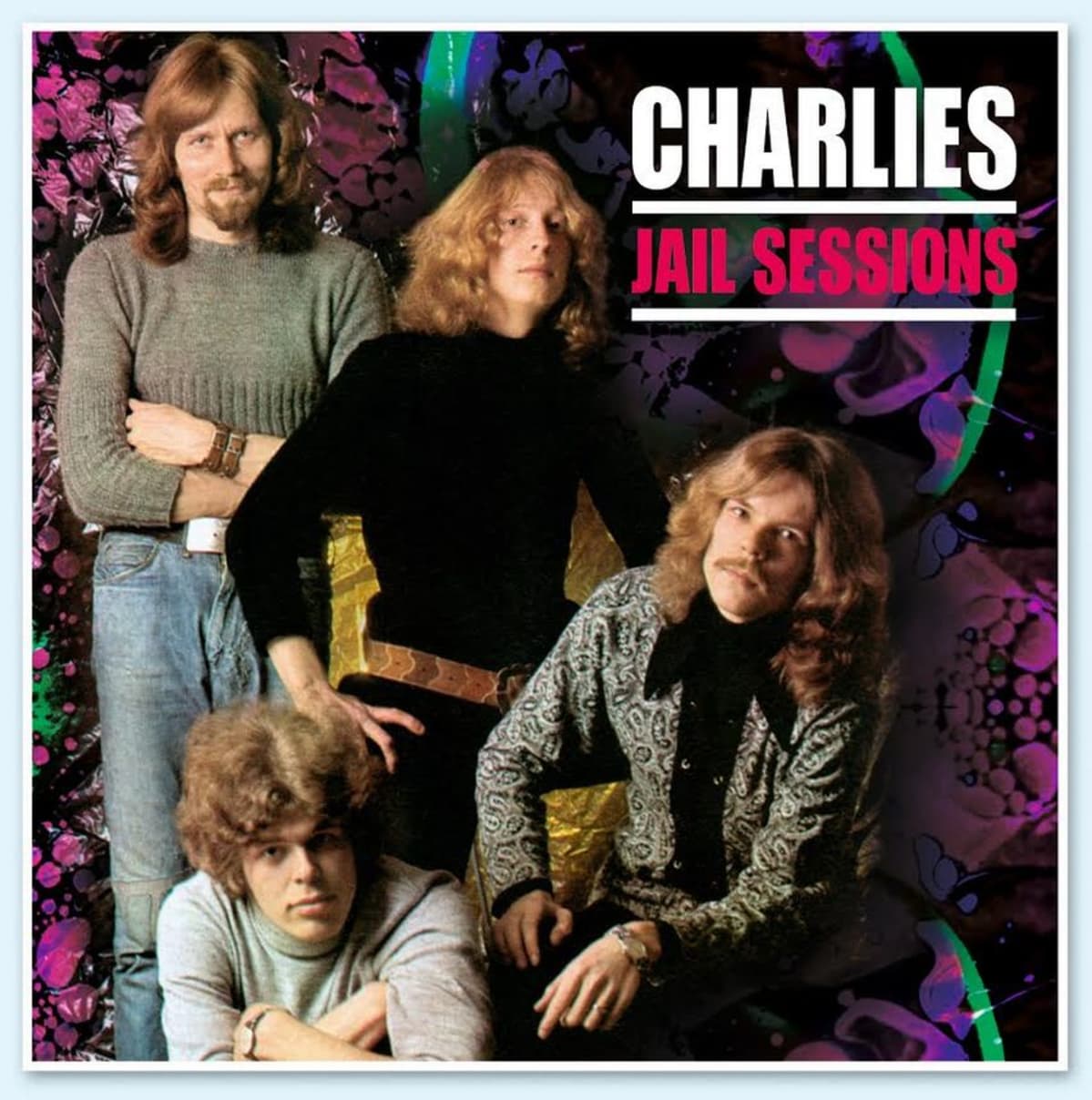 Charliesin treeninauhoista kootun Jail Session -levyn kansi.