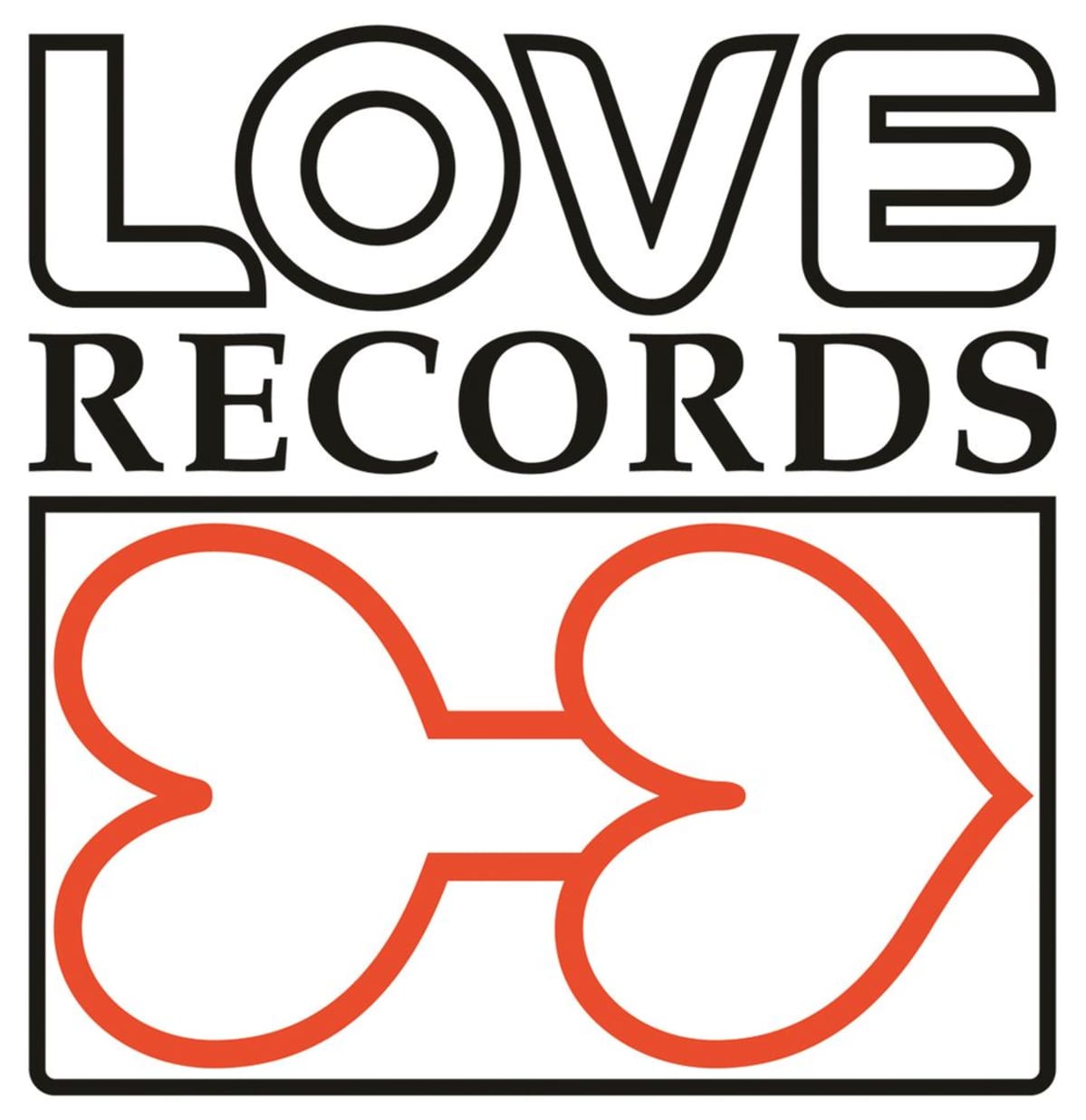 Love Recordsin tunnus.