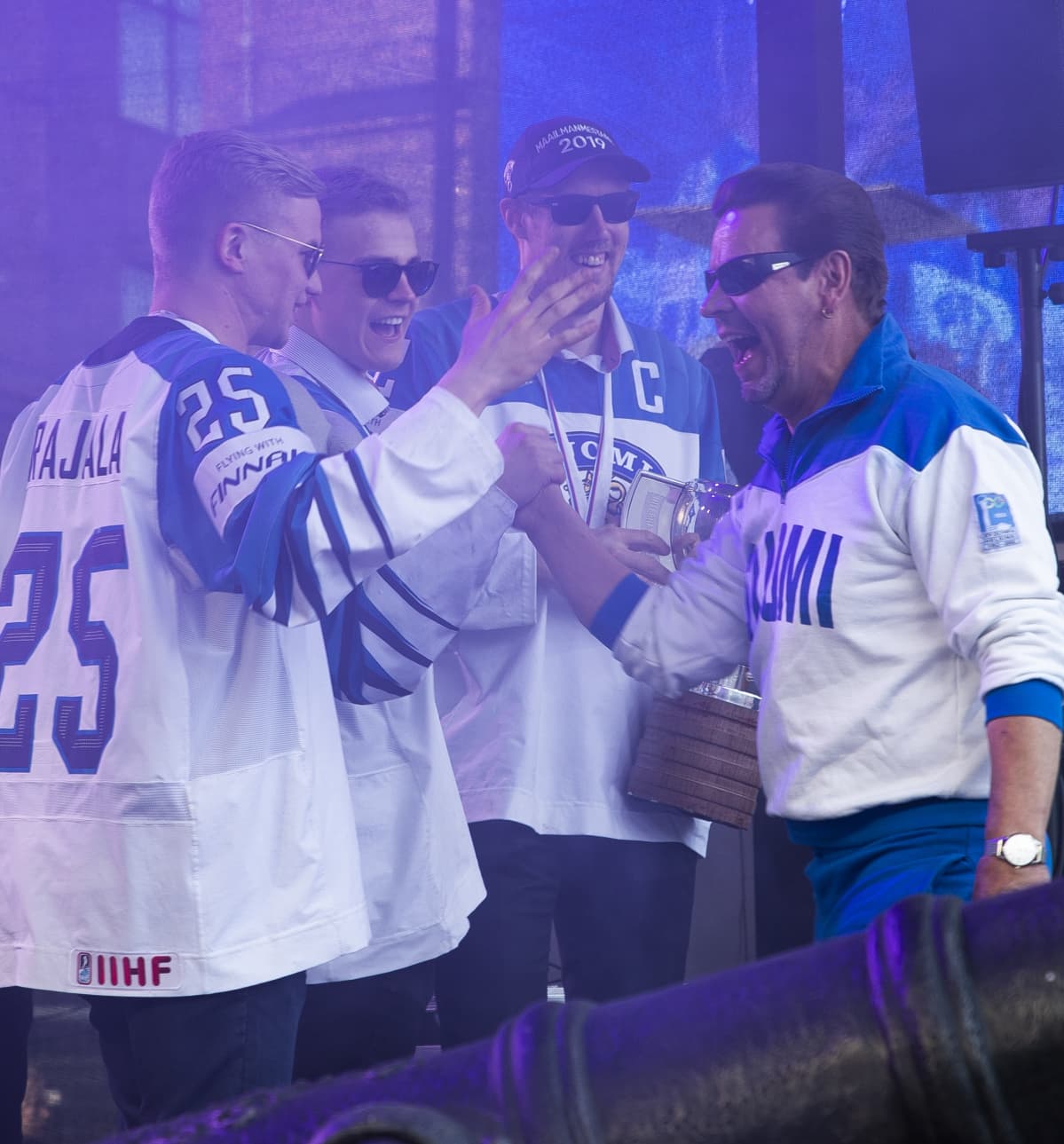 Leijonat MM-kultajuhla Tampere