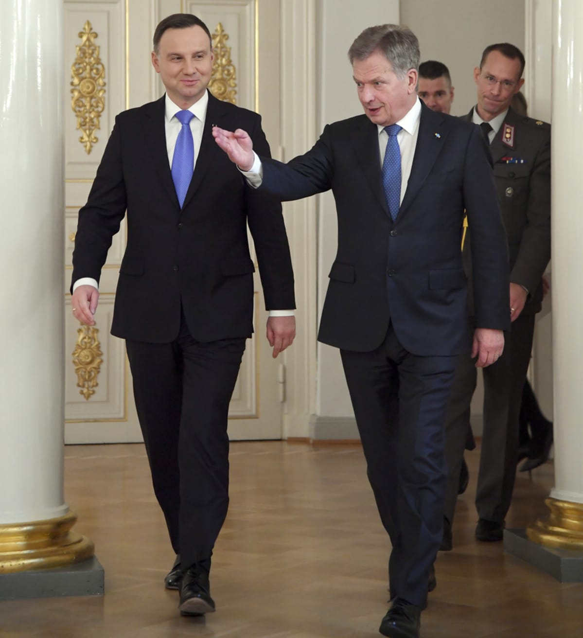 Andrzej Duda ja Sauli Niinistö