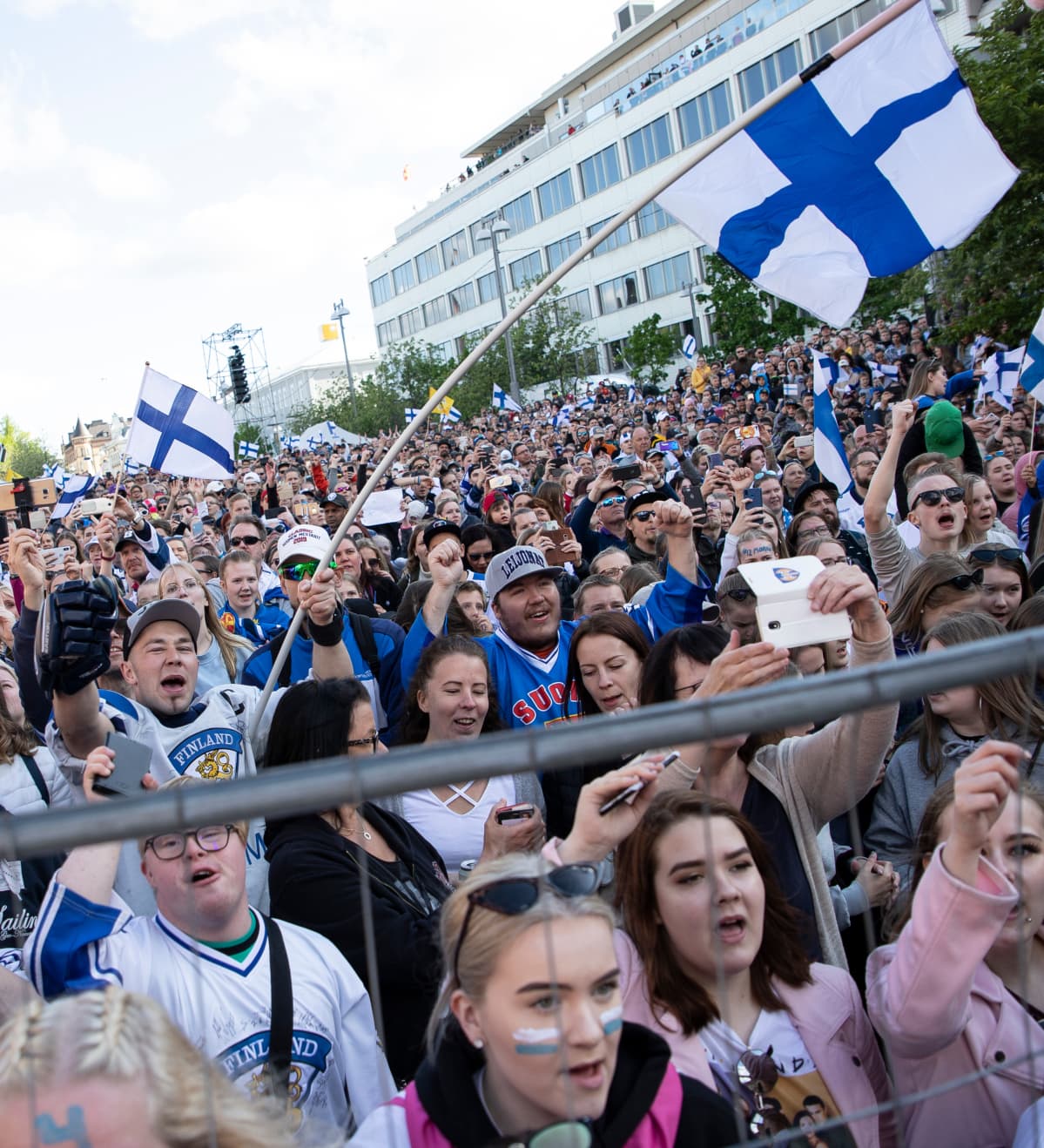 Leijonat MM-kultajuhla Tampere