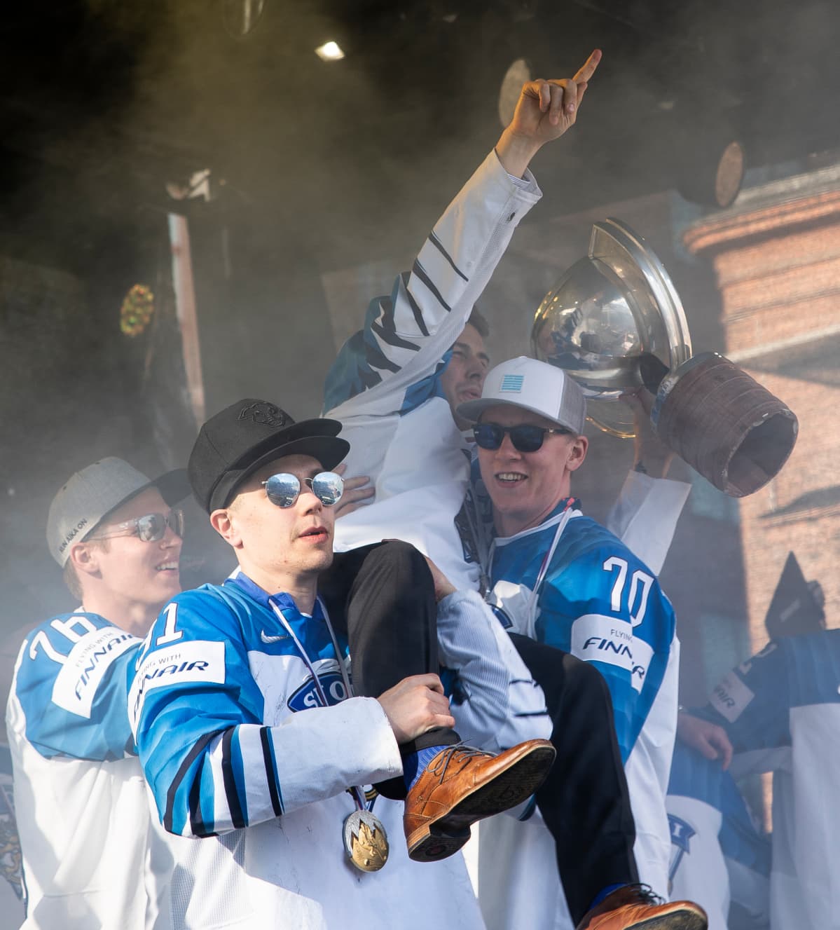 Leijonat MM-kultajuhla Tampere
