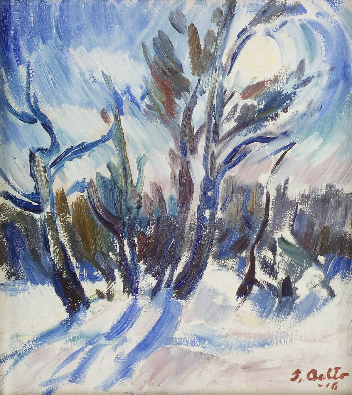 Ilmari Aalto: Kevätaurinko, 1916.