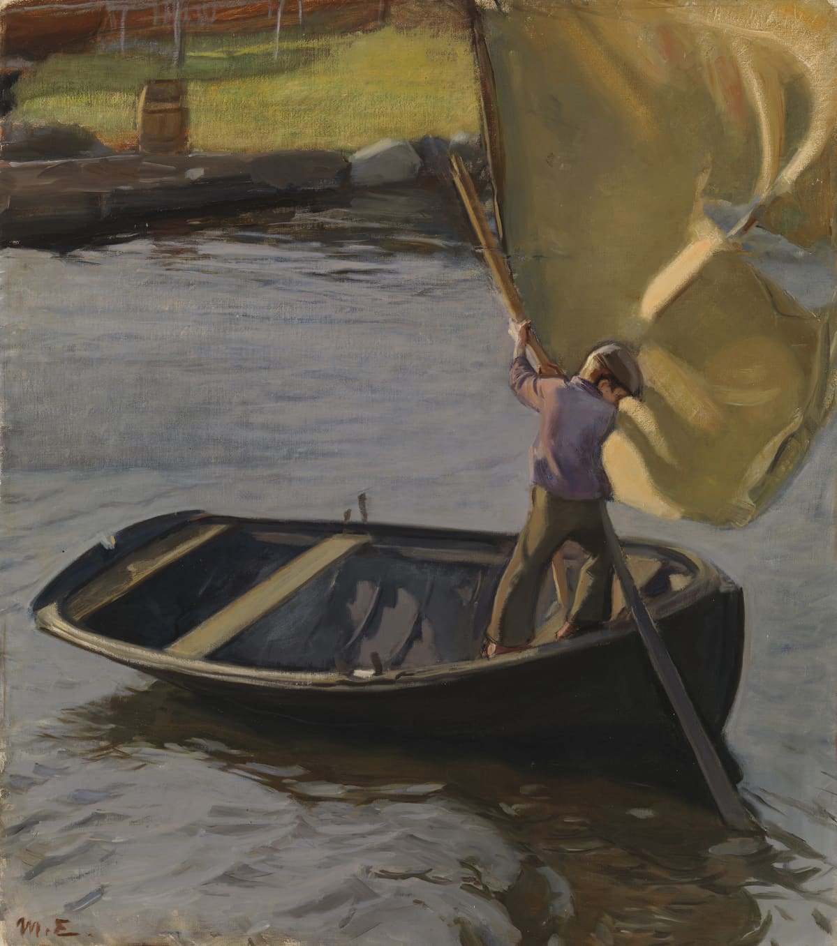 Magnus Enckell: Poika ja purje