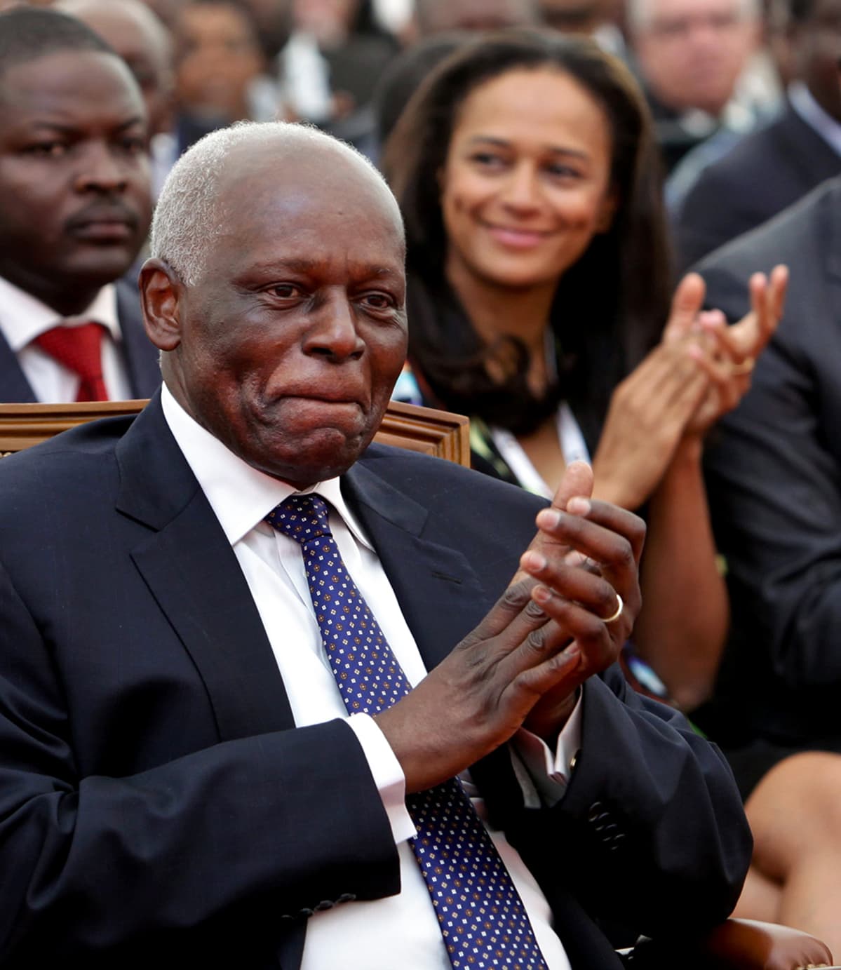 Jose Eduardo dos Santosi ja Isabel dos Santos