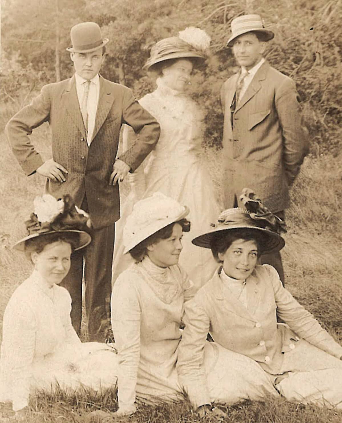 piknikseurue 1900-luvun alussa