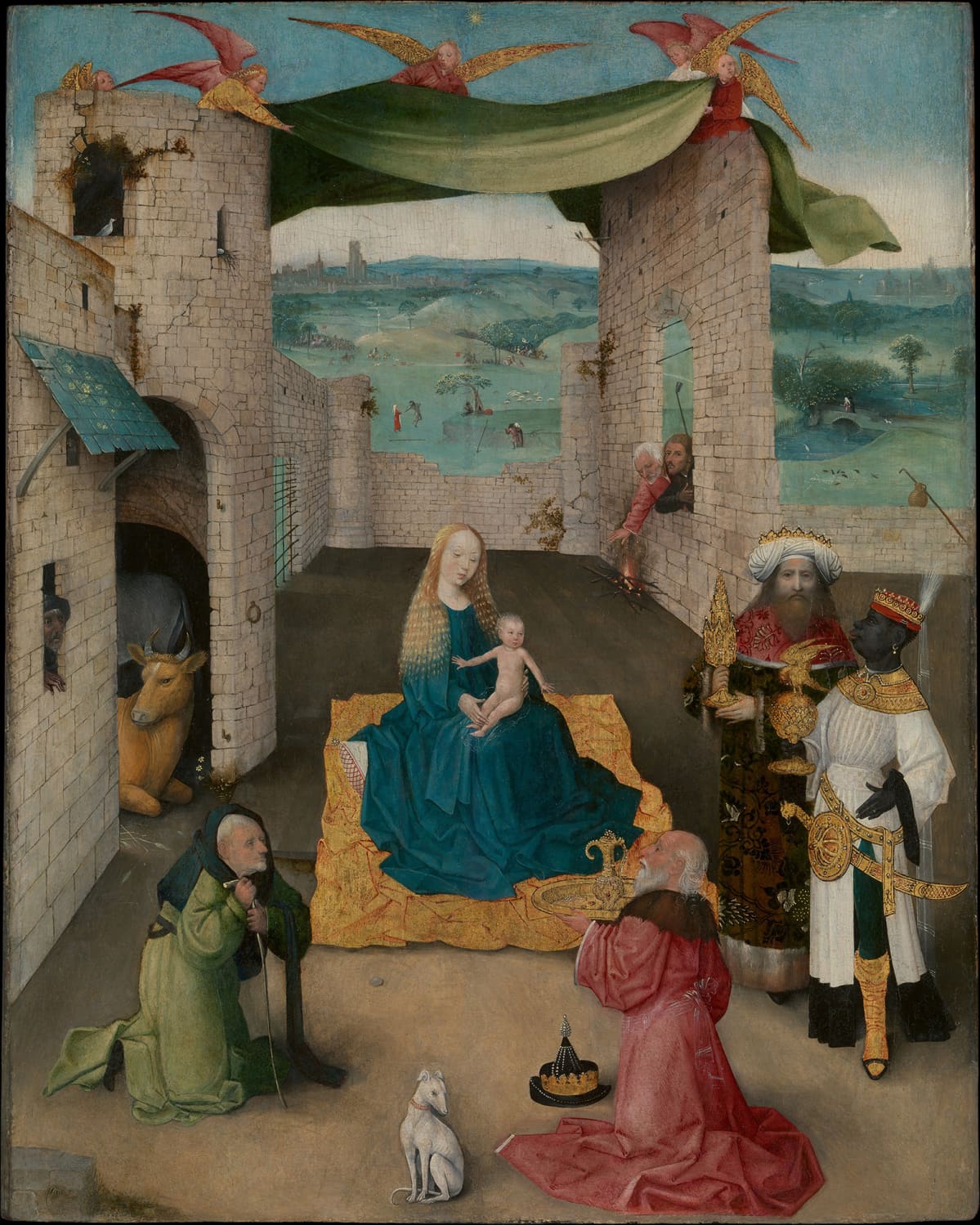 Hieronymus Bosch: The Adoration of the Magi (n. 1475).