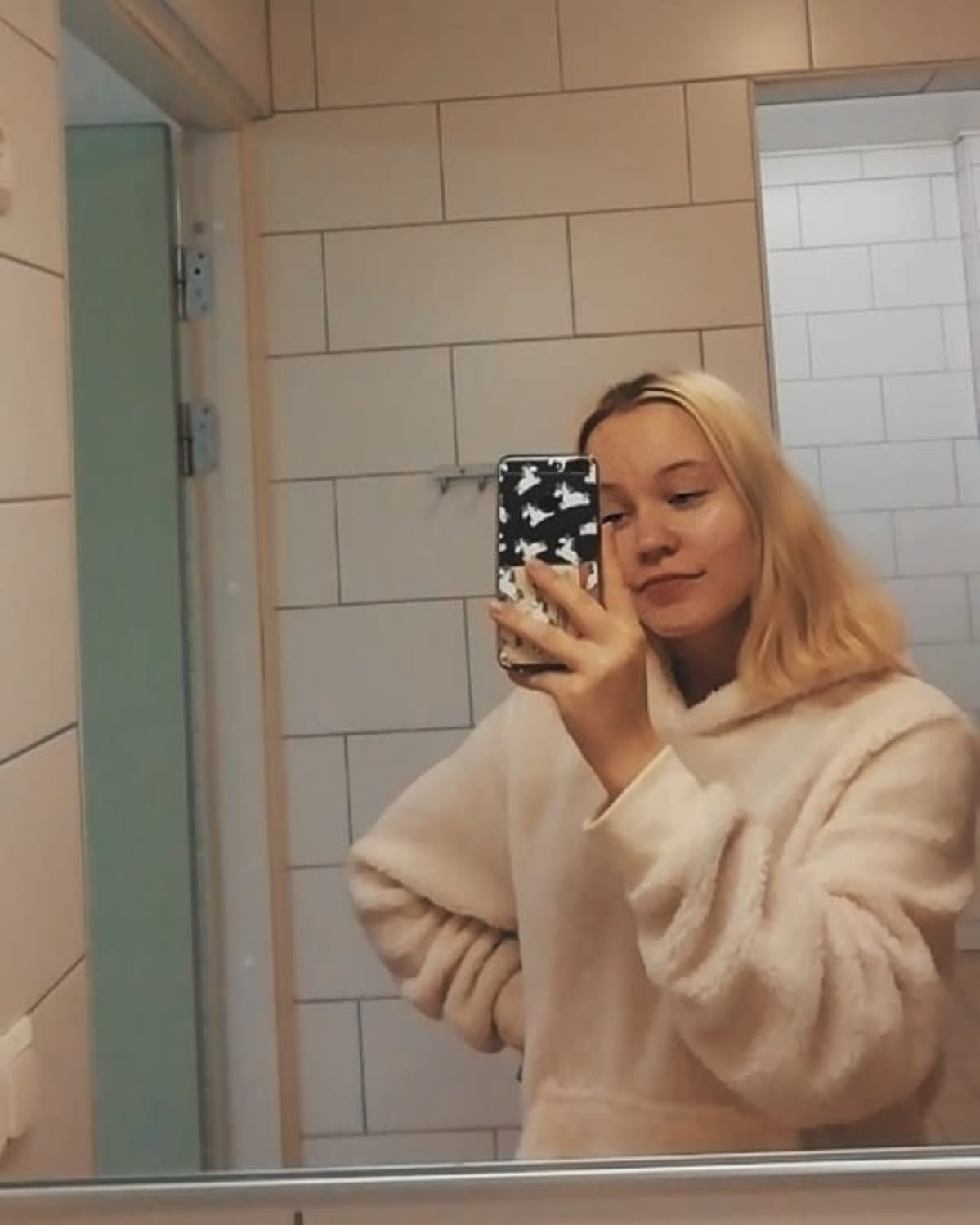 Viivi Wahlbergin selfiekuva.