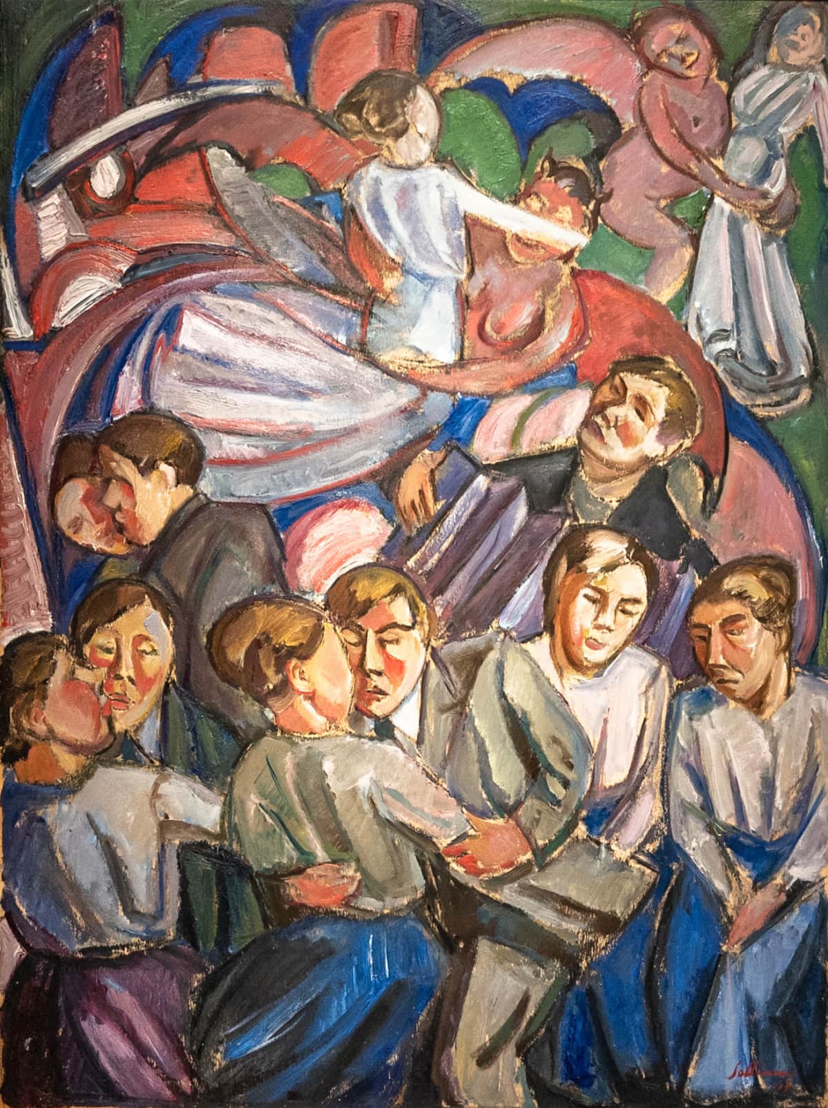 Tyko Sallinen: Piruntanssi, 1919.