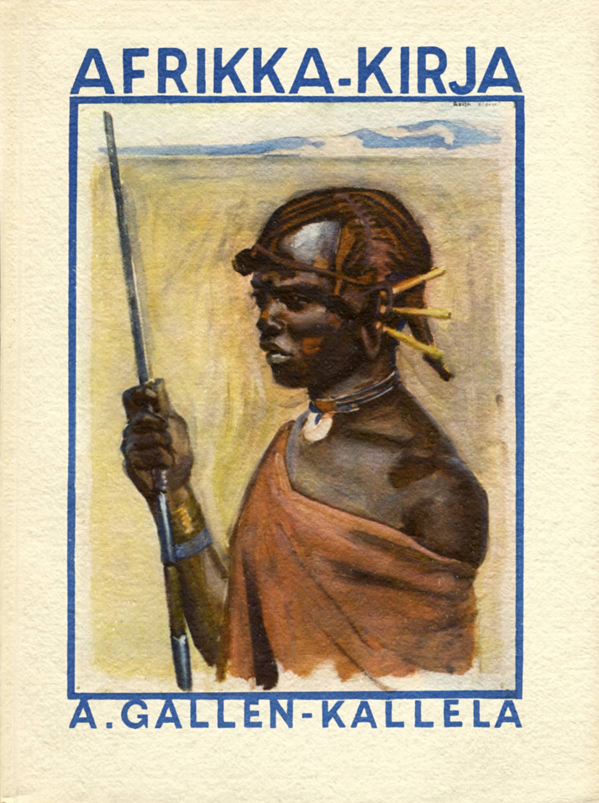1931_Afrikka-kirja - Akseli Gallén-Kallela