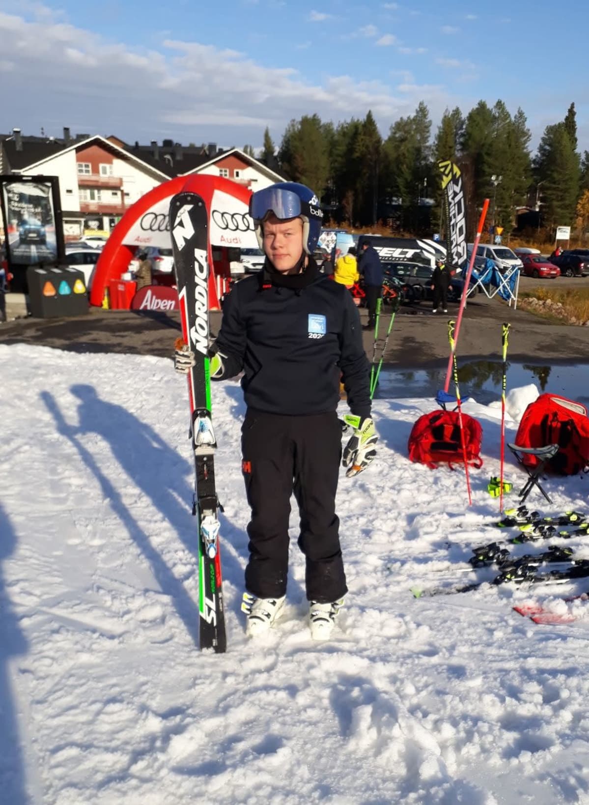 Santeri Kemppinen Levillä 2.10.2020