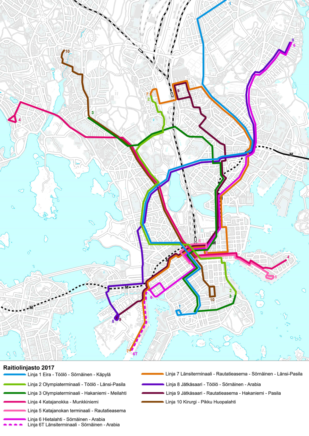 bulevardi helsinki kartta Ykkösratikka alkaa kulkea joka päivä, 7 A ja 7 B lopetetaan  bulevardi helsinki kartta