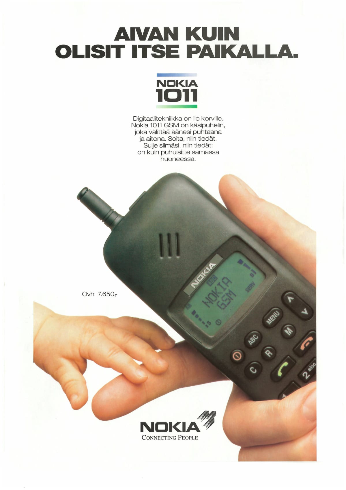 Nokia 1011 mainos