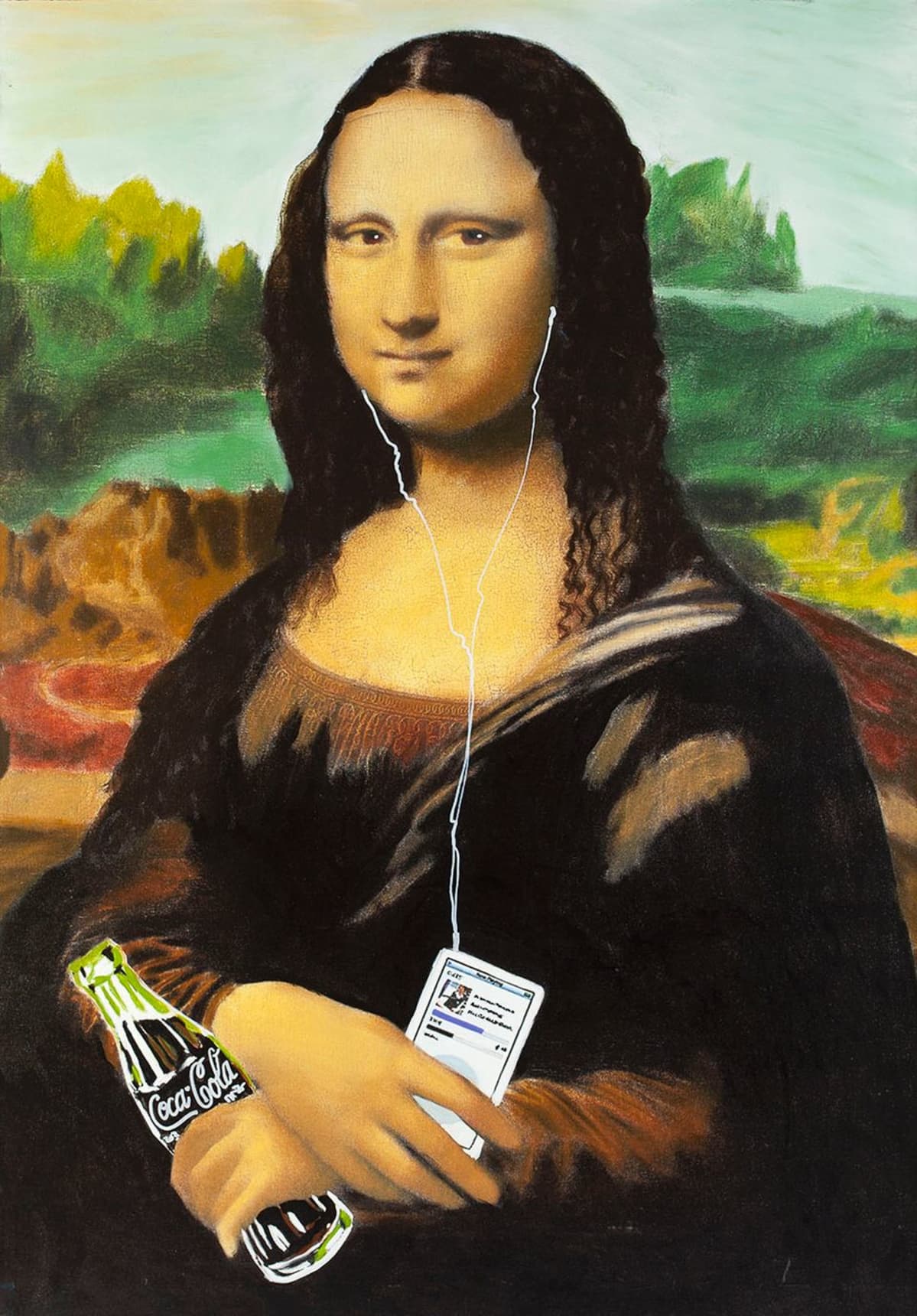 Steve Kaufman: Mona Lisa, 2008