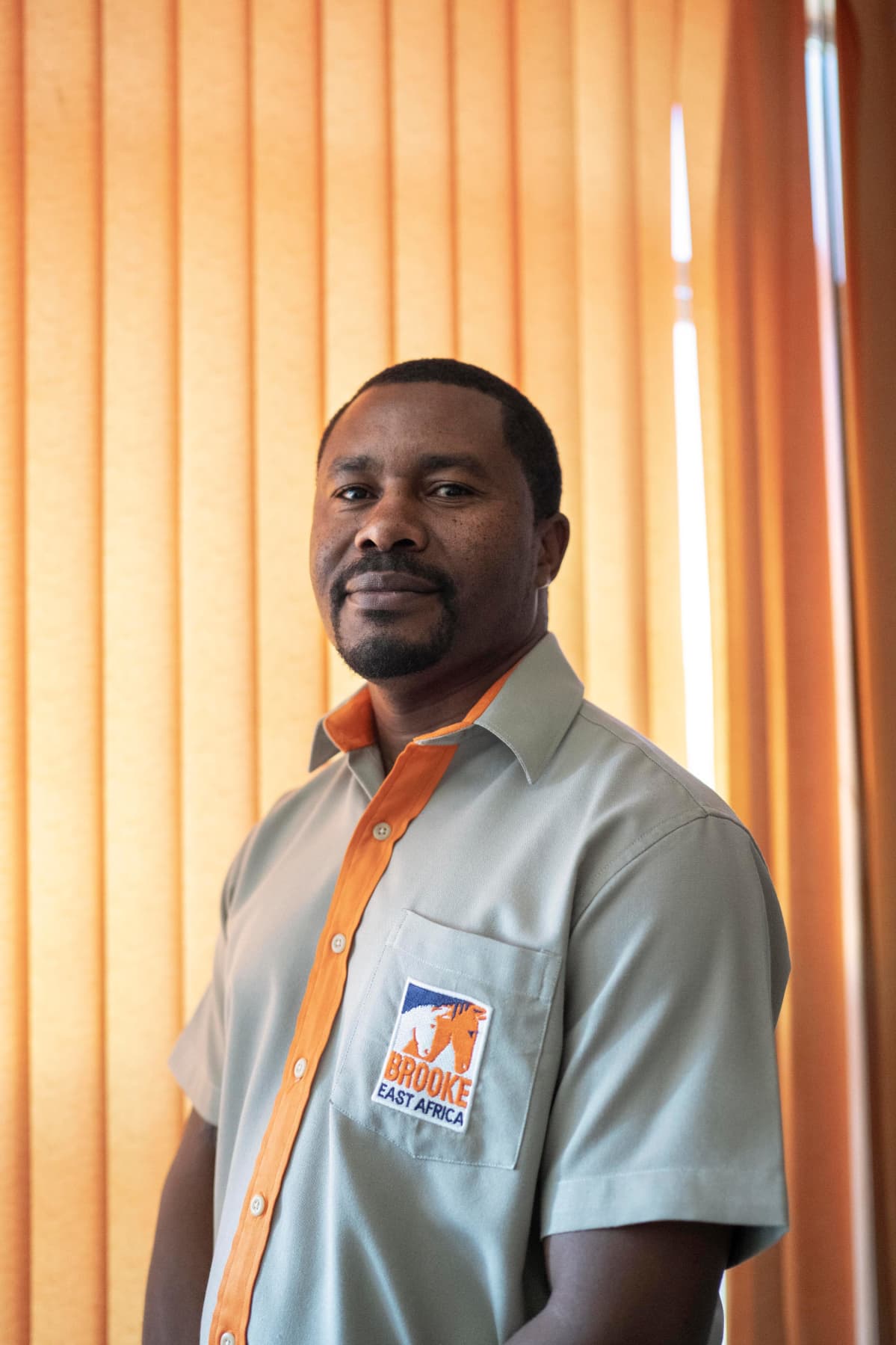 Fred Ochieng Brooke East Africa -järjestöstä kertoo rakastavansa eläimiä.